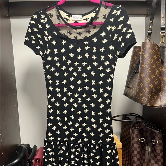 RED Valentino Knit Mini Dress - Picture 3 of 4